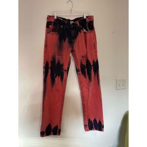 True Religion World Tour Red Washed Jeans-38